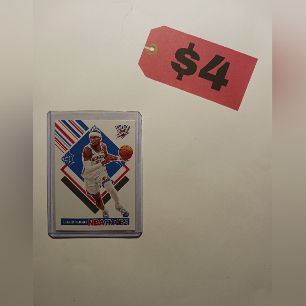Shai Gilgeous Alexander OKC 2024-2025 Panini Haunted Hoops Card No.287